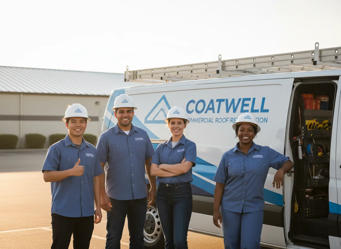 Commercial roof coating company in Brothers, OR